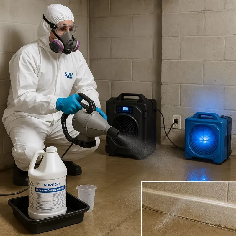 Sanitization and Odor Removal process in Columbus, TX