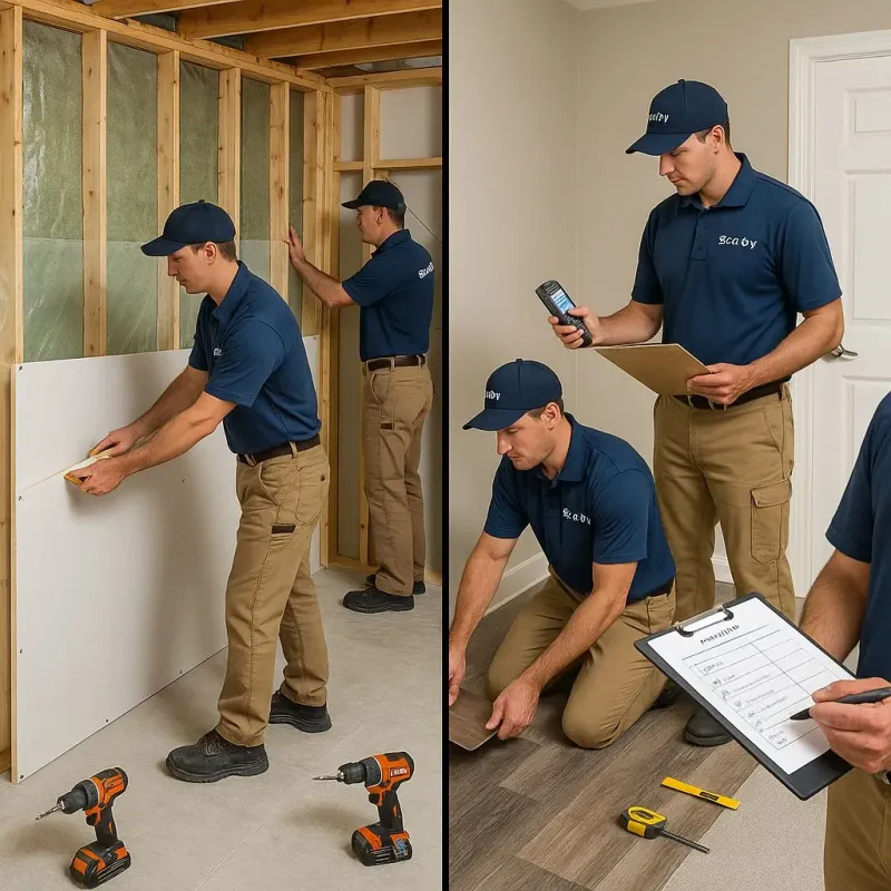 Repairs and Reconstruction process in Columbus, TX